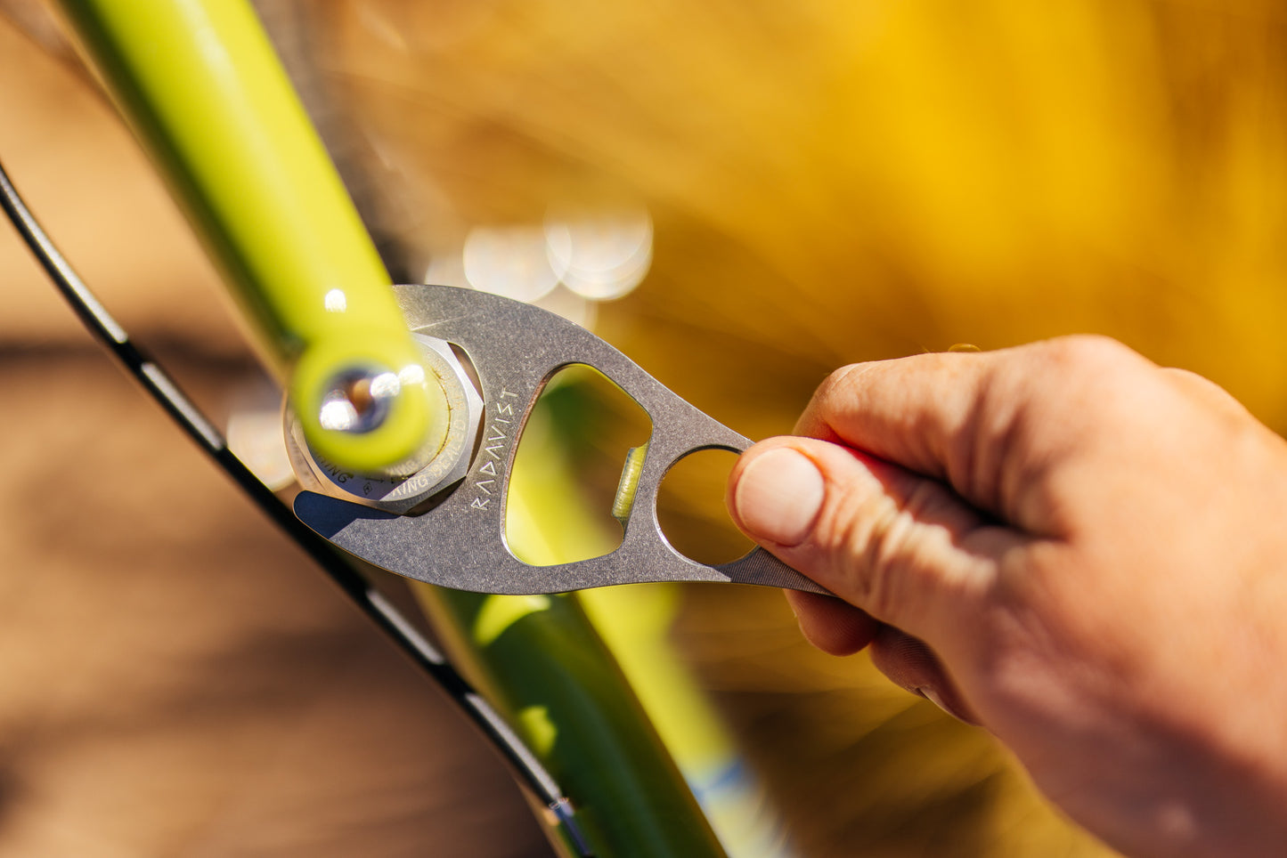 Tools - Paragon Machine Works and The Radavist Titanium 1" Headset 32mm Locknut Wrench