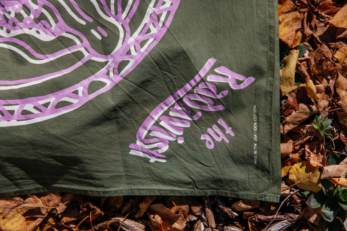 Bandana - Double Vision - Olive Drab