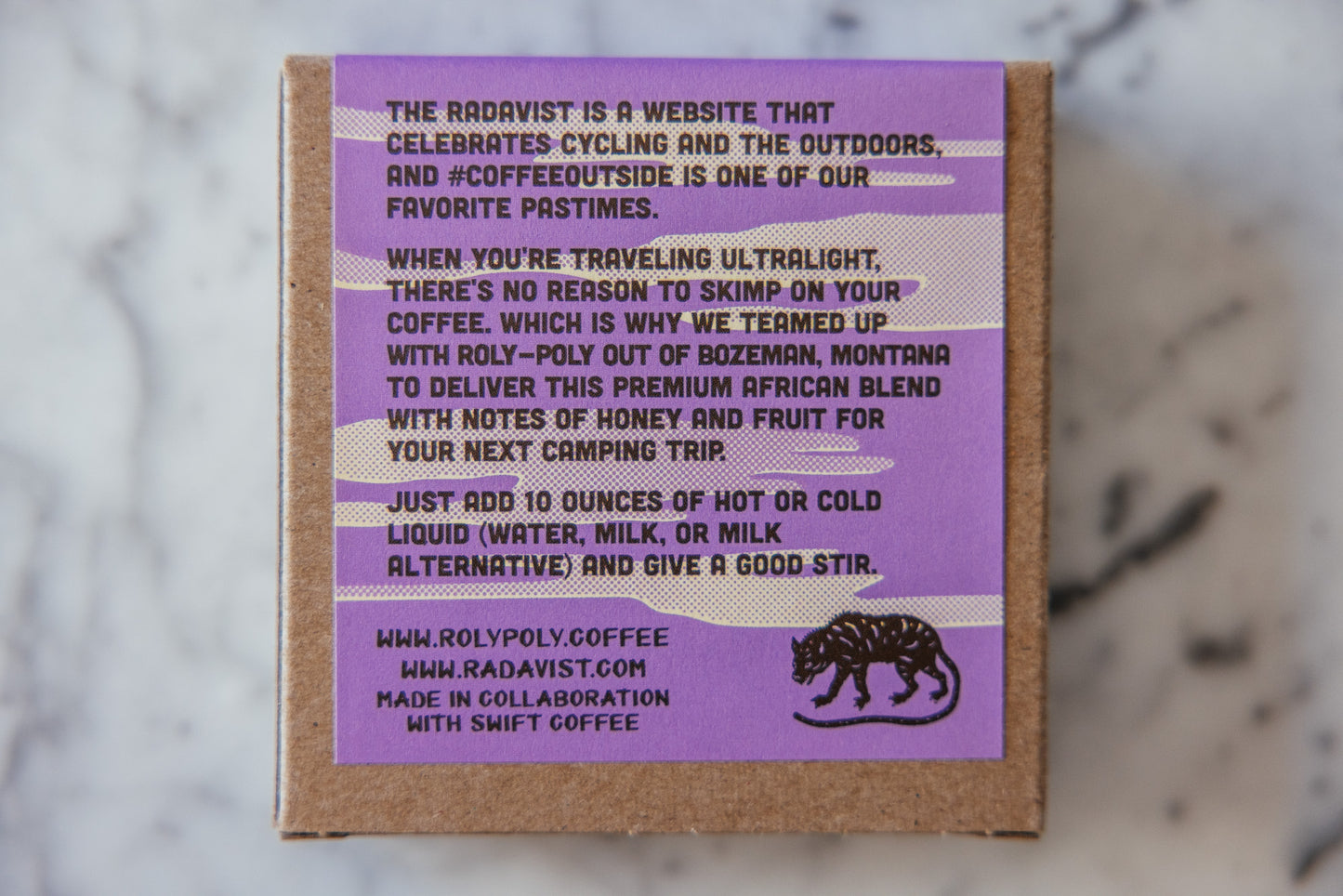 Instant Coffee - The Radavist x Roly Poly Deserted Blend