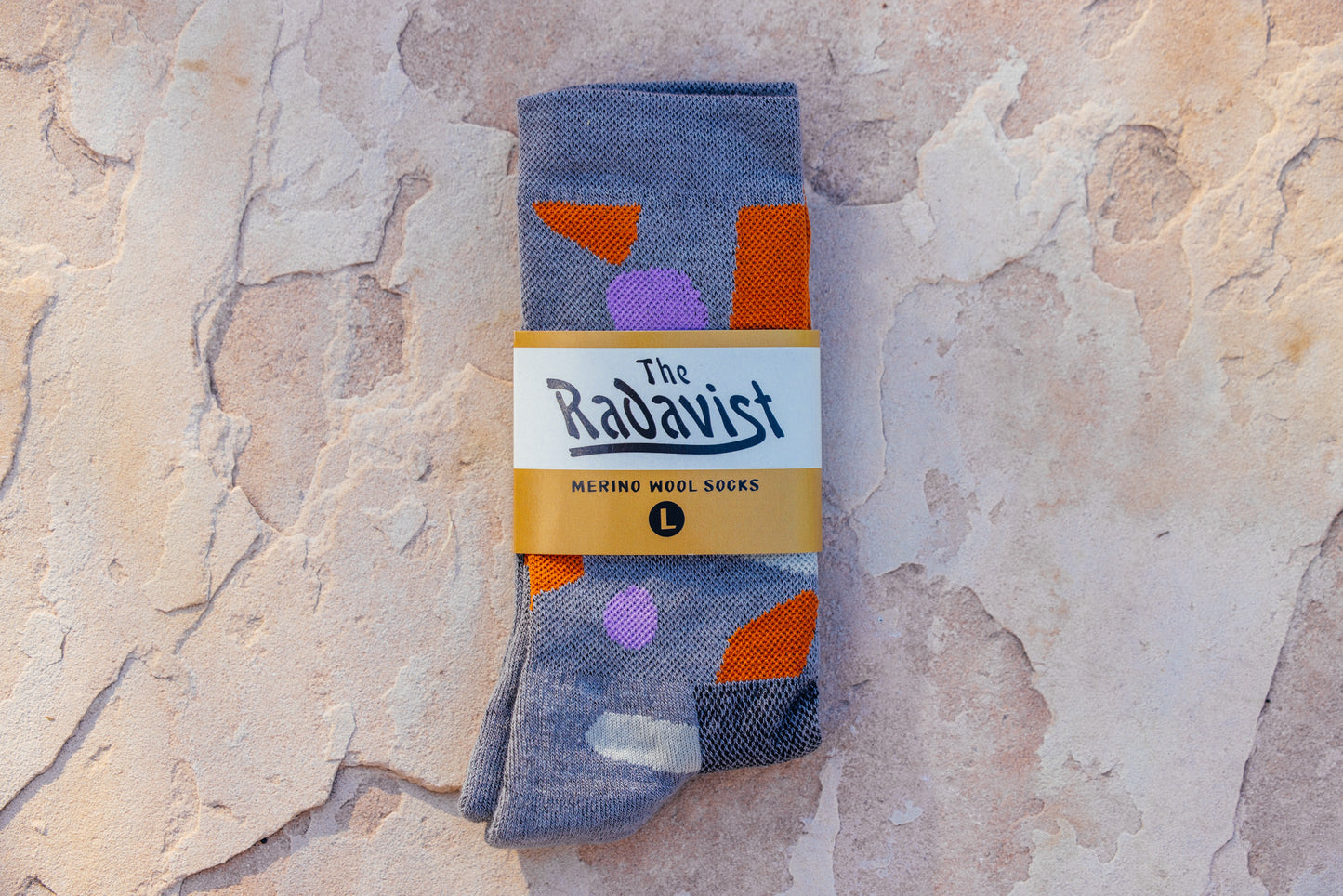 Socks - Breccia - Heather Grey