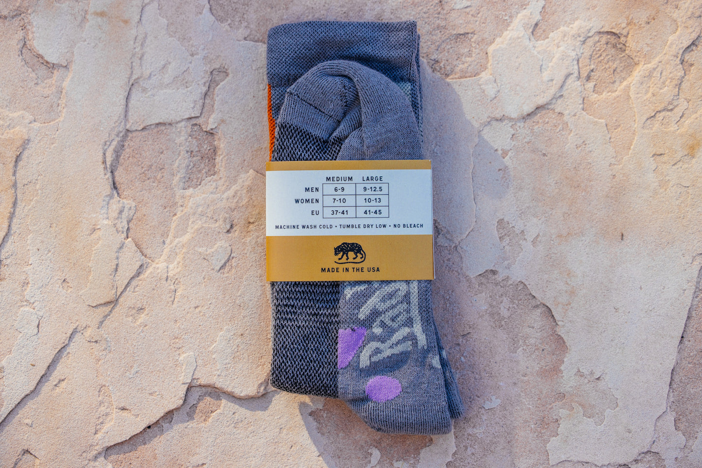 Socks - Breccia - Heather Grey