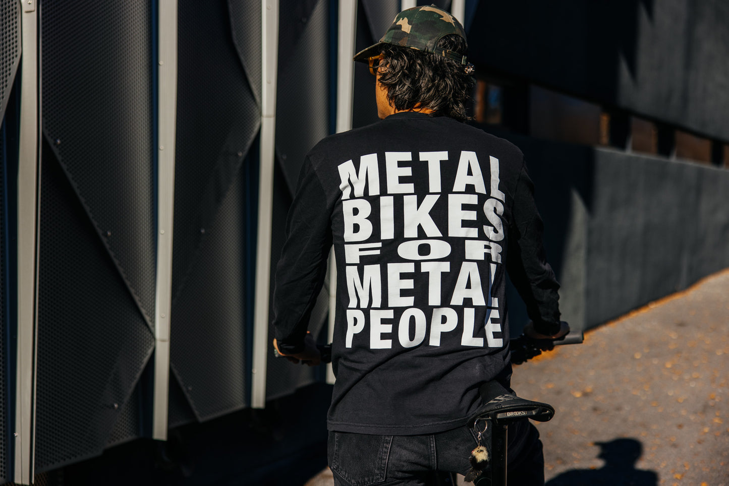 T-Shirt - Metal Bikes for Metal People - Long Sleeve