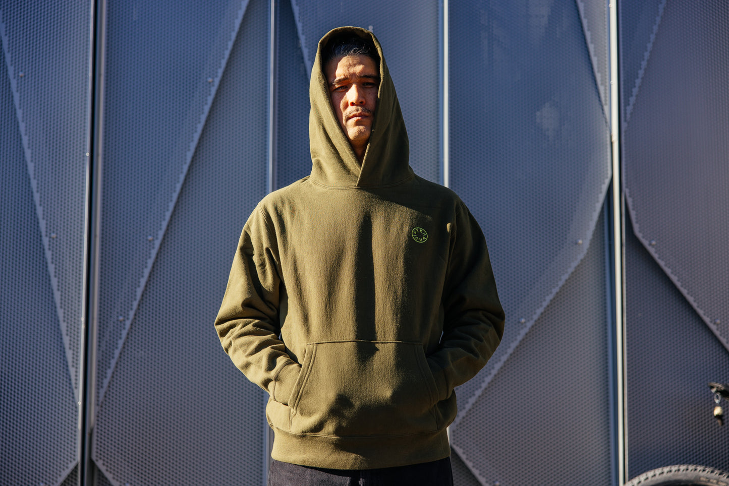 Hoodie - Radavist Rune - Olive Drab