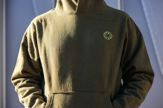 Hoodie - Radavist Rune - Olive Drab