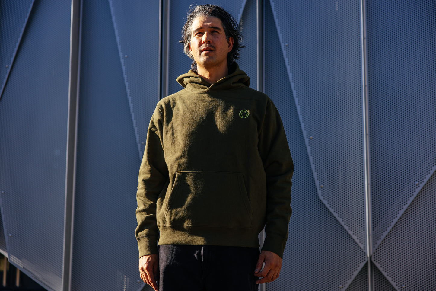 Hoodie - Radavist Rune - Olive Drab