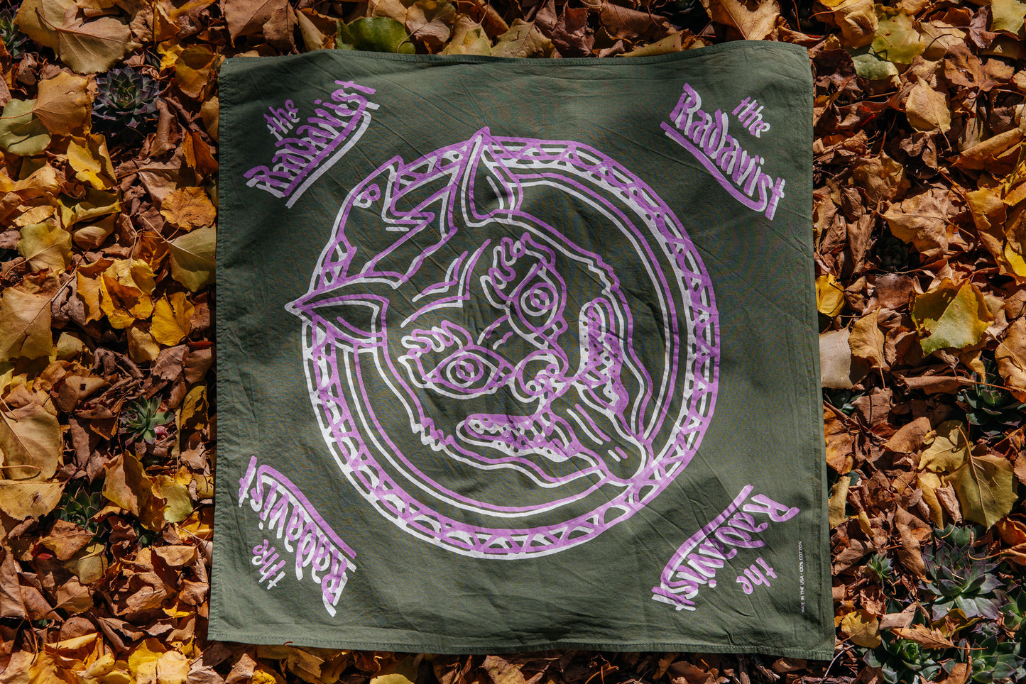 Bandana - Double Vision - Olive Drab