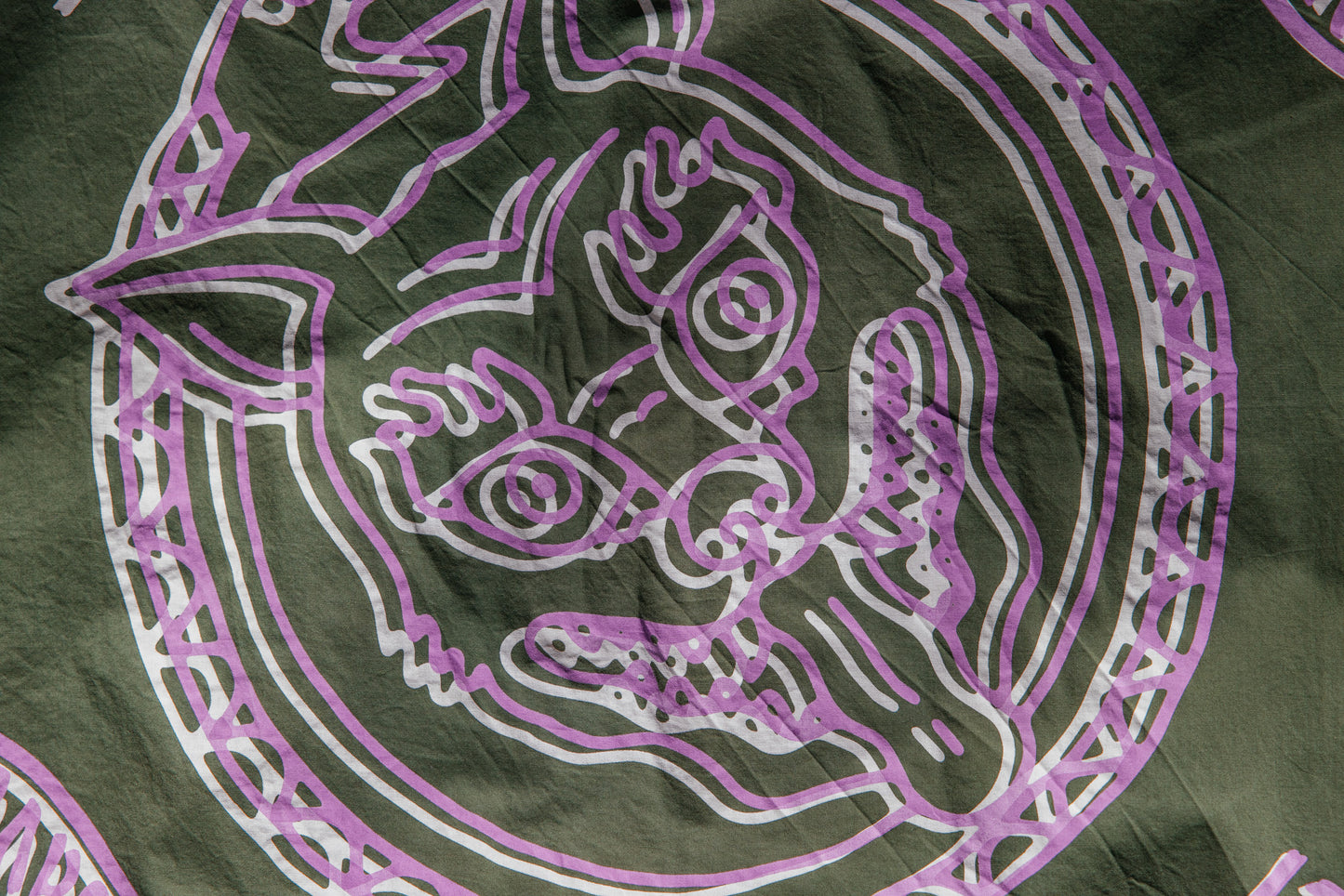 Bandana - Double Vision - Olive Drab