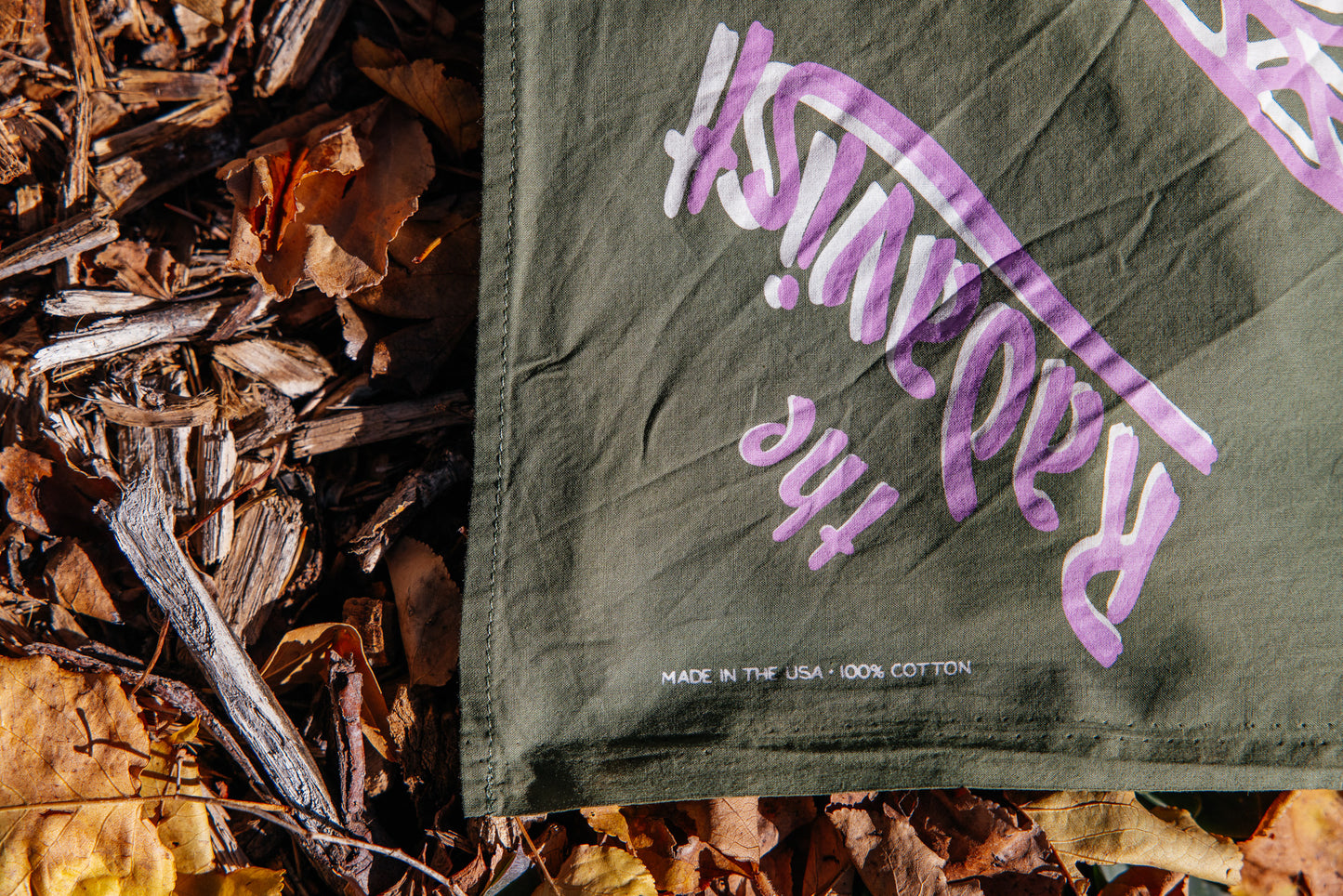 Bandana - Double Vision - Olive Drab