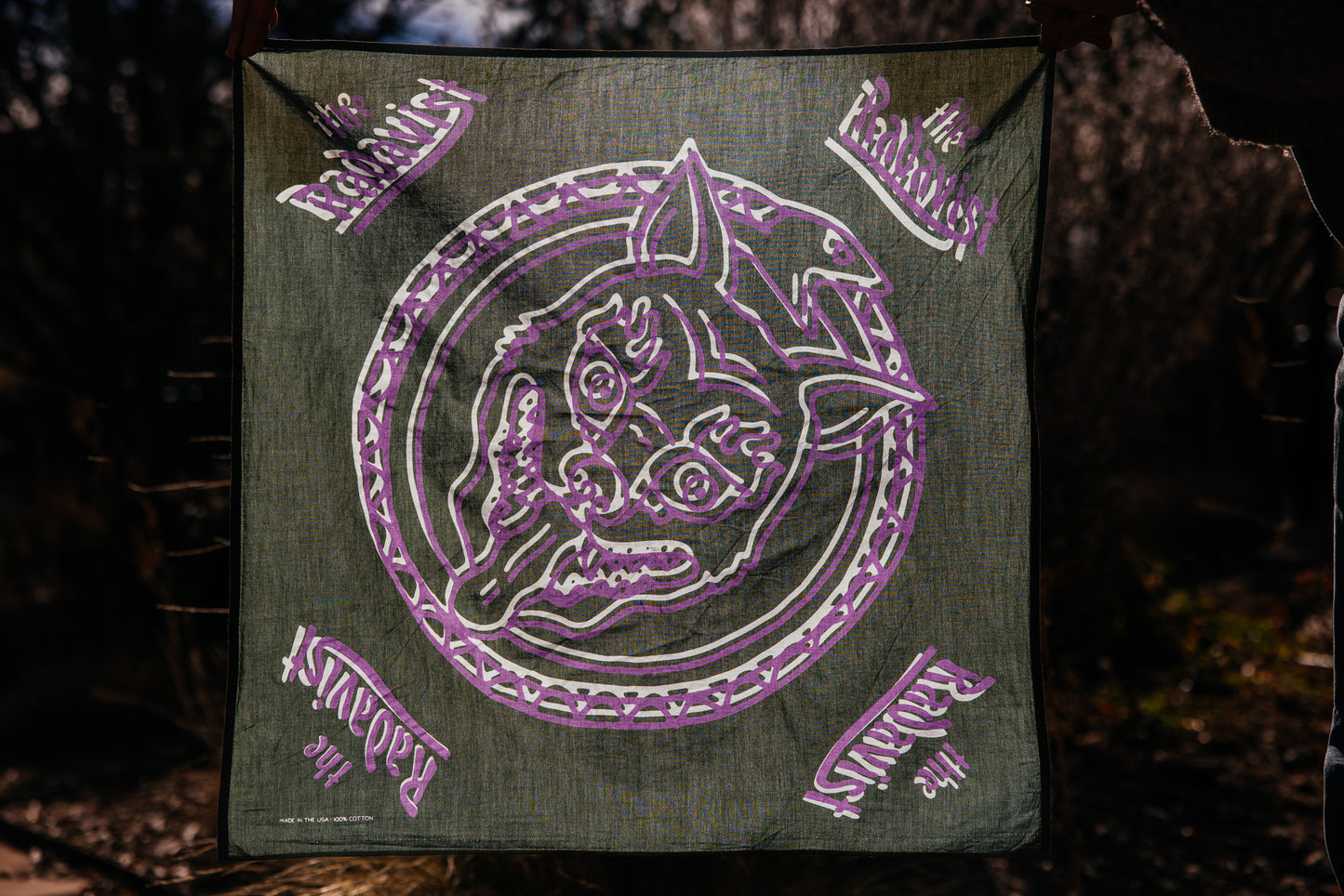 Bandana - Double Vision - Olive Drab