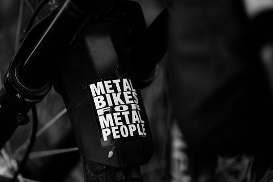 Sticker - Metal Bikes for Metal People
