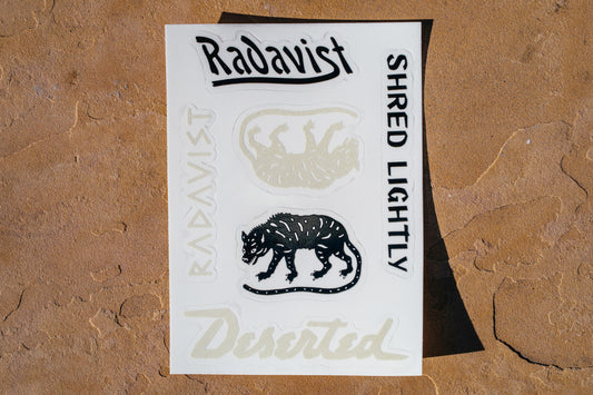Stickers - Radavist Kiss Cut - Six Pack