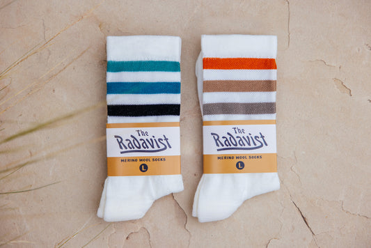 Socks - Klunker - Natural Stripes